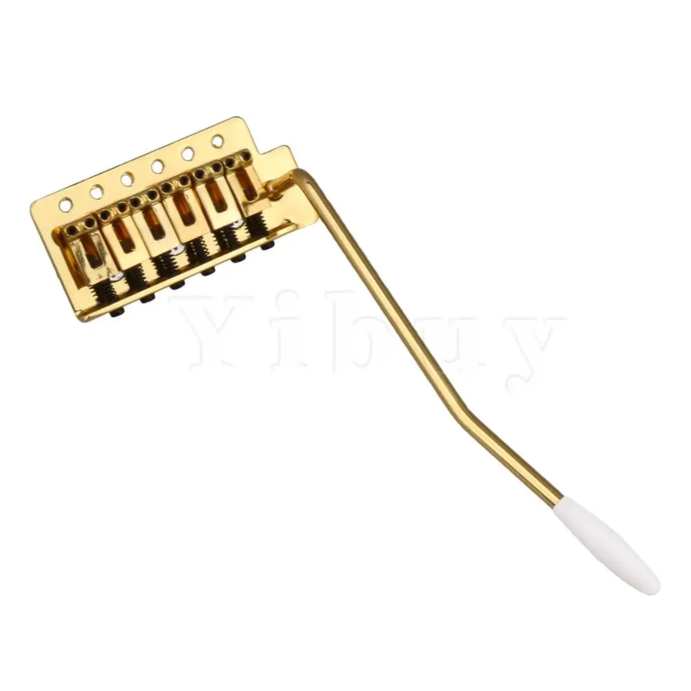 Yibuy набор мостов для электрогитары|gold tremolo|tremolo bridgefor electric guitar |
