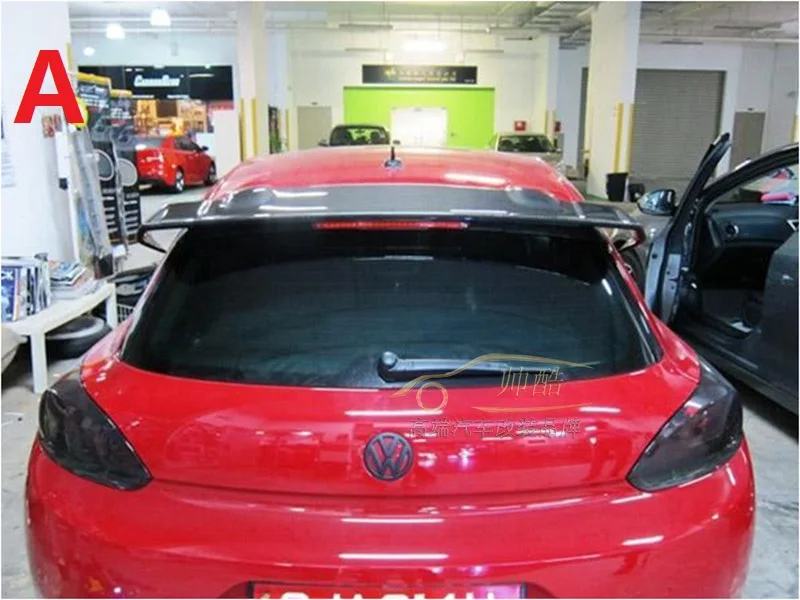 Подходит для Volkswagen 09-14 Scirocco votex R GTS RLINE OSIR углеродное волокно заднее крыло с задним спойлером крыло