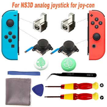 

3D Analog Thumb Stick for Nintendo Switch NS Joy Con Joystick Sensor Module Repair Tool for Nintend Swith JoyCon Replacement