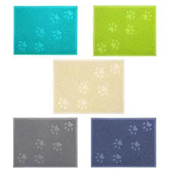 

Cat Litter Mat Trapping Large Kitten Litter Box Sifting Premium Easy Clean Pad 667B