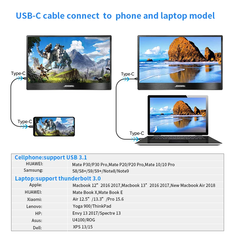 ޴  PC Ʈ ޴ PS4 ġ XBOX 1080p ӿ IPS ũ, 15.6 ġ 4K LCD HD CŸ ÷