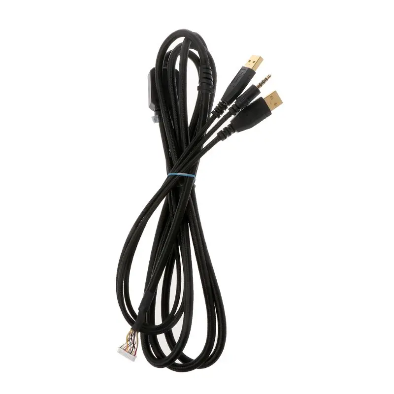 Позолоченный прочный нейлоновый плетеный кабель USB механическая клавиатура сменный провод для razer Blackwidow Ultimate Edition