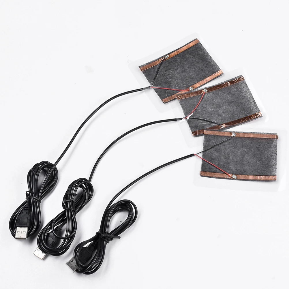 1 шт. зимние портативные теплые пластины USB нагреватель для коврик для мыши обувь Golves