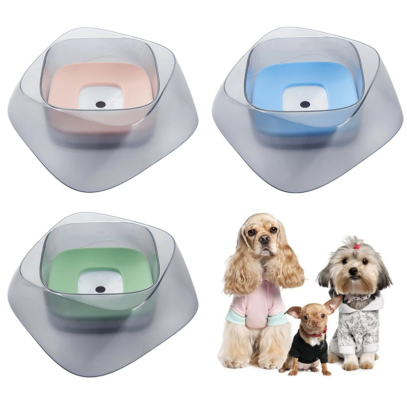 Чаша для питья для домашних животных большая антибрызговая вода для собак плавающая плавучие миски для собак миски для воды