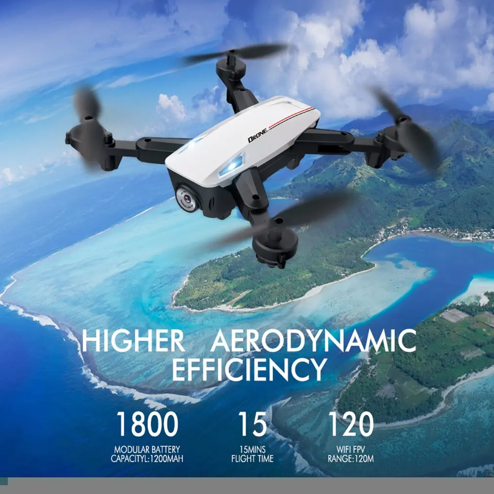 

D58 Foldable RC Drone with 1080P Camera Gesture Photo Video Optical flow position RC Helicopter Airplane Speed Switchable