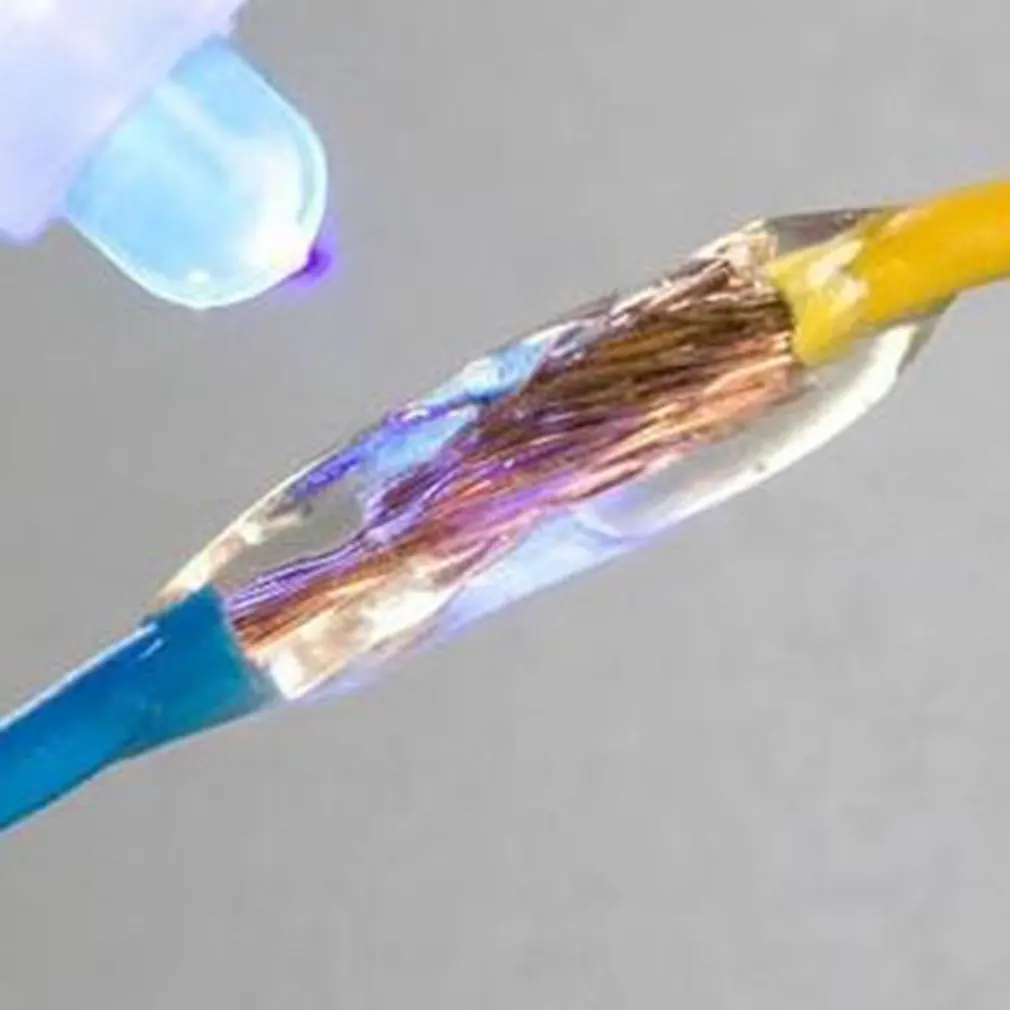 Быстрый клей-момент универсальный клей лазерная сварка клей Ультрафиолетовый легкий клей ручка домашняя восстанавливающая жидкость инструмент