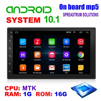 

VODOOL 9210S 2 Din Android 10.1 Car Radio Multimedia Player 7" Touch Screen Bluetooth WiFi GPS FM Receiver Head Unit MP5 Player
