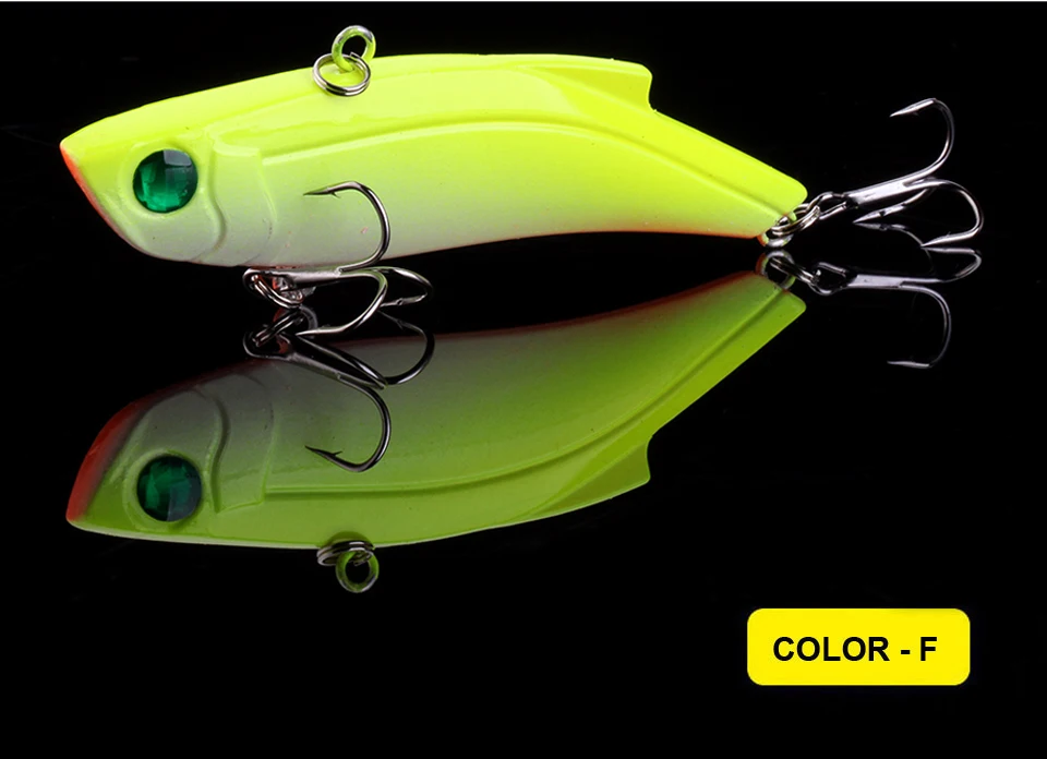 WALK FISH VIB Winter Ice Sea Fishing Lures 9cm/26.9g Hard Crankbait Wobblers Artificial 7 Colors Trolling Carp Fishing Accessori