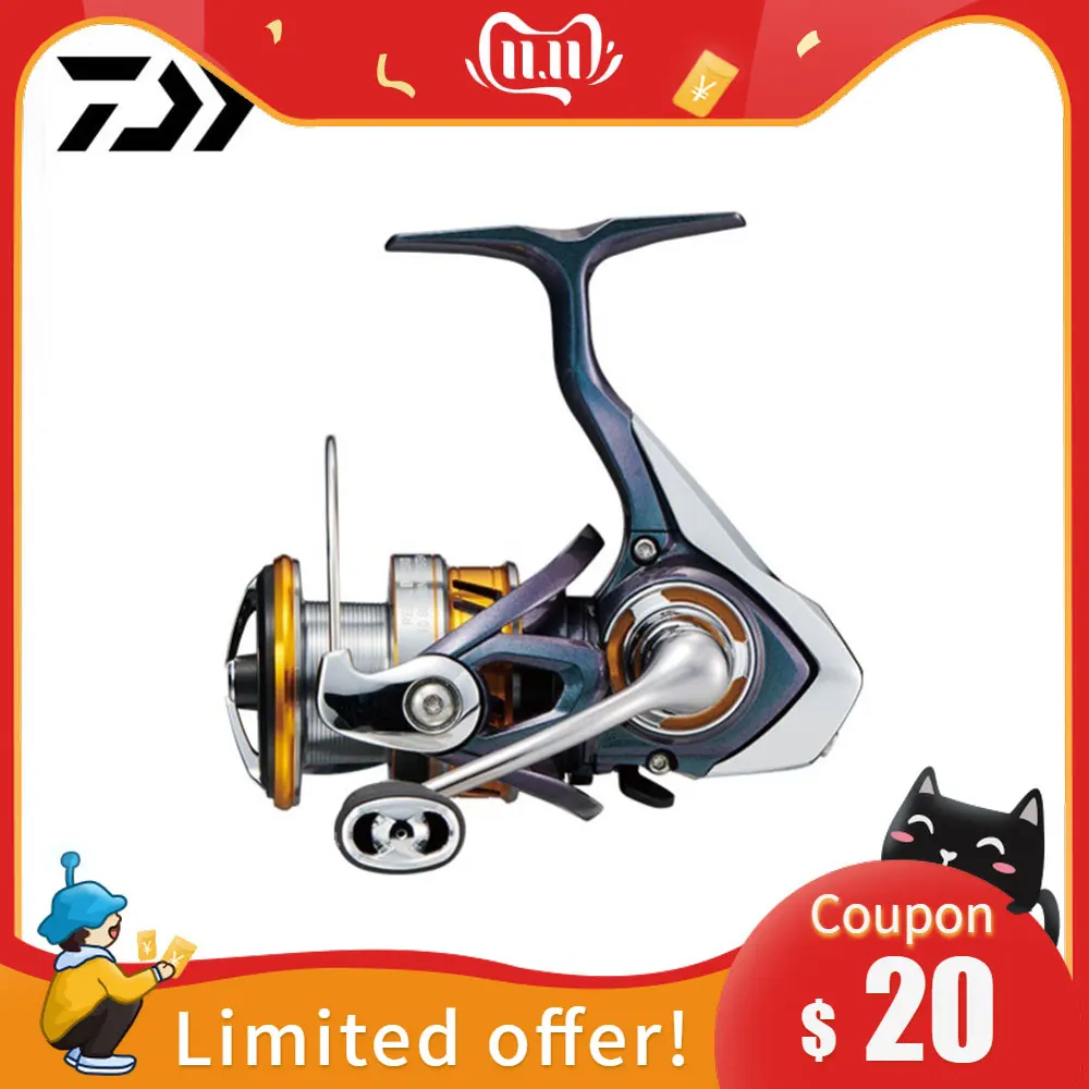 Катушка для спиннинга часовой механизм: японский DAIWA REGAL LT 1000D 2000D 2500D 3000D-C 10BB 5 2/5 3: