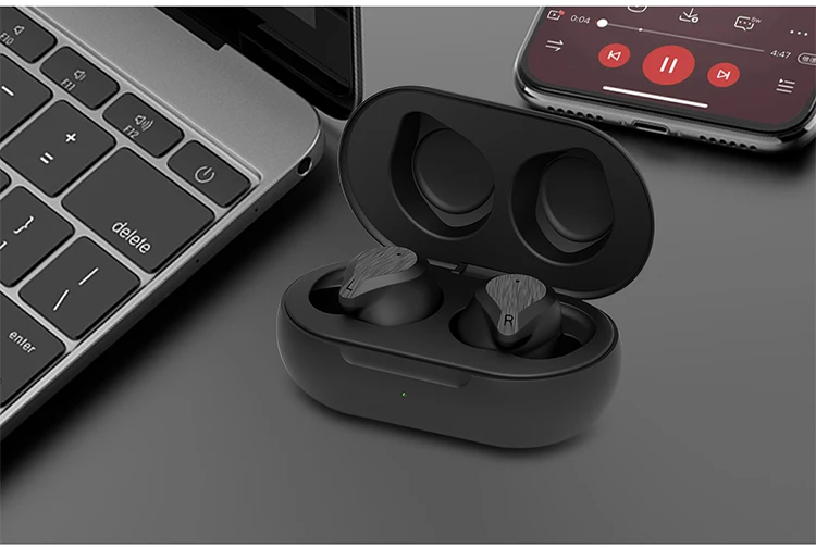 TS40 беспроводные Bluetooth наушники-вкладыши портативные бинауральные 5,0 Высокое качество тон Спорт Водонепроницаемая гарнитура с зарядным устройством