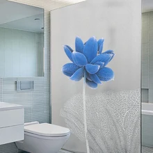 Индивидуальные Новые китайские электростатические стеклянные наклейки пленка ванная комната Светильник непрозрачные окна целлофан анти-пип