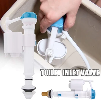 

Adjustable Toilet Inlet Valve Flush Valves Toilet Cistern Flush Push Button Valve for Toilet Tanks Cistern Syphon Bathroom G1/2