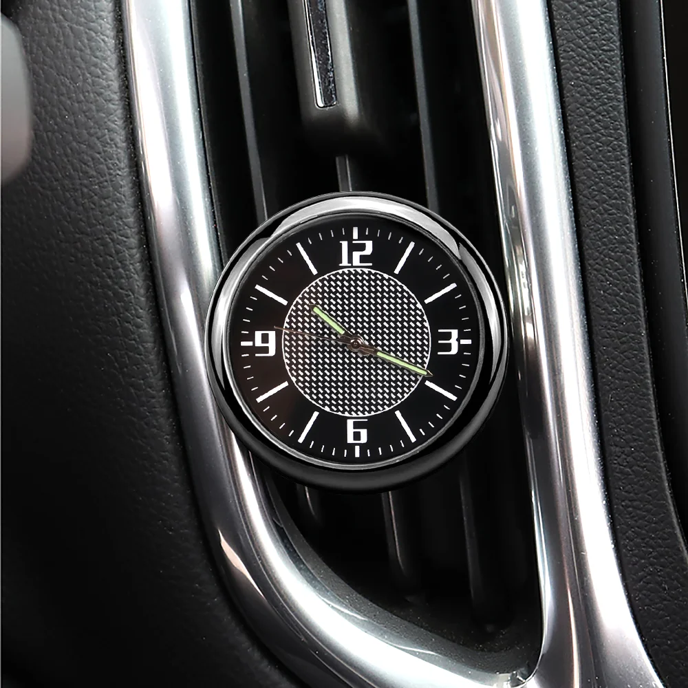 1Pcs Car Clock Auto Accessories interior Dashboard Decoration For Mitsubishi outlander pajero sport l200 carisma asx lancer 10 9 |