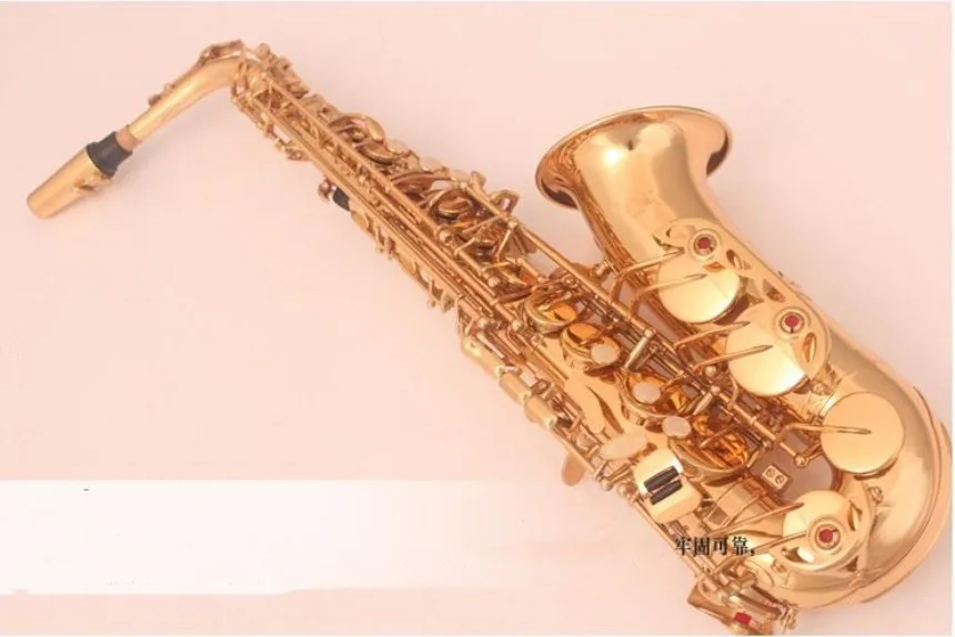 Высокое качество альт саксофон Саксофон е плоский альт Высокое качество альт саксофон Супер Профессиональные Музыкальные инструменты Gigt бесплатно