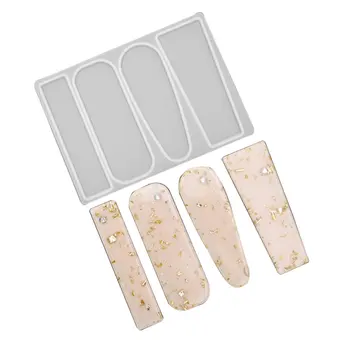 

2019 Silicone Resin Mold DIY Hair Pin Jewelry Casting Mold for Hair Pin Making Hair Clip Making Accessories