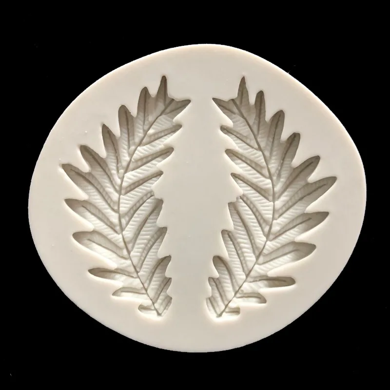 

Chrismas Silicone Molds Leaf Soap 3D Food Grade Mould Cake Decorating Tools Jewelry Pendant Fondant Cake Mold