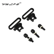VULPO 1 пара тяжелых Вертлюги ружейного ремня с 3 шт. Резьбовые Заклепки Охотничьи аксессуары