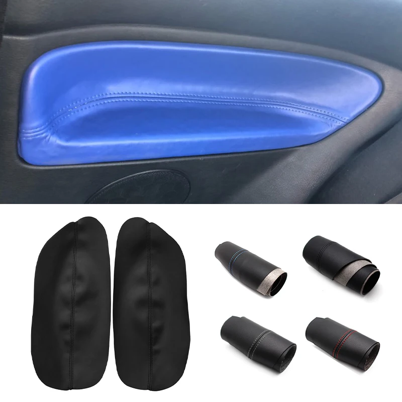Фото Кожаный чехол для автомобильного подлокотника, только 3 двери, для VW Golf 4 MK4 Bora Jetta 1999-2005, 2 Дверных подлокотника №1