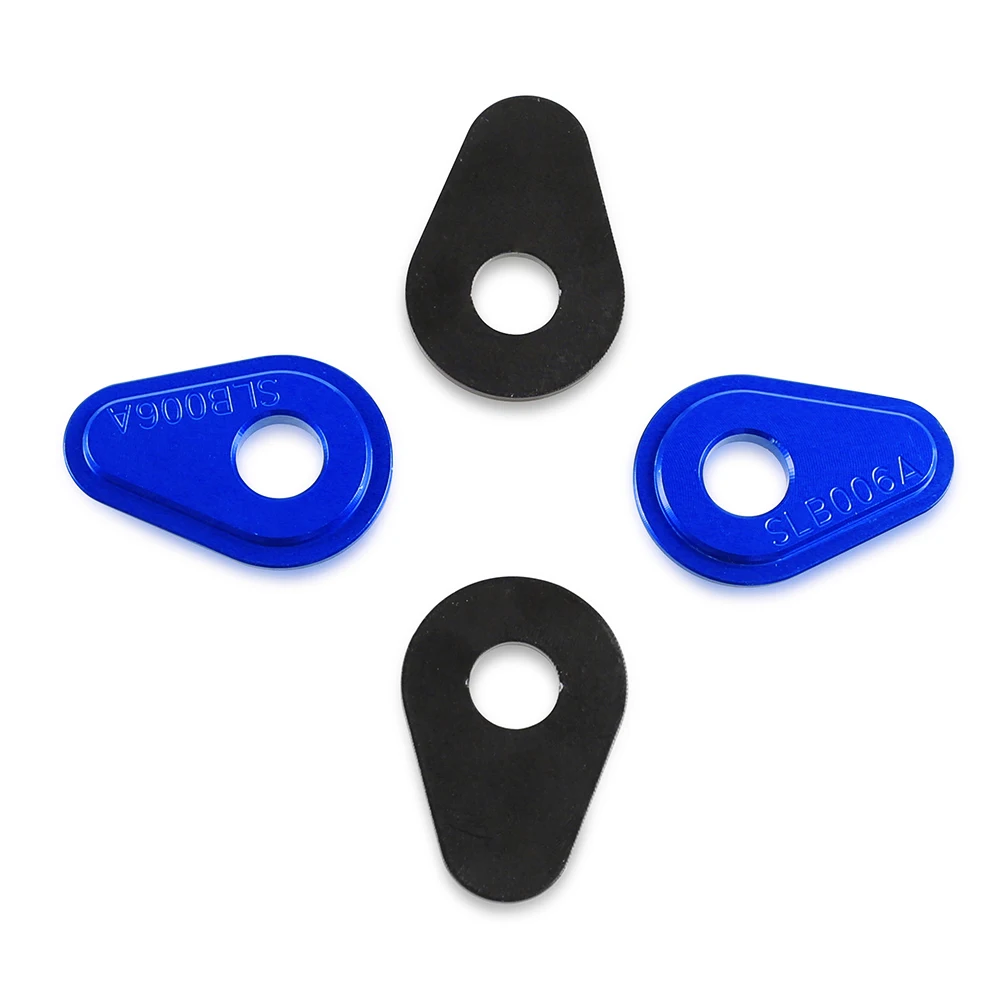 CNC FRONT TURN SIGNAL MOUNT PLATES Motorcycle Turn Signals Indicator Adapter Spacers For Yamaha YZF-R7 Tenere 700 2019 2020 2021