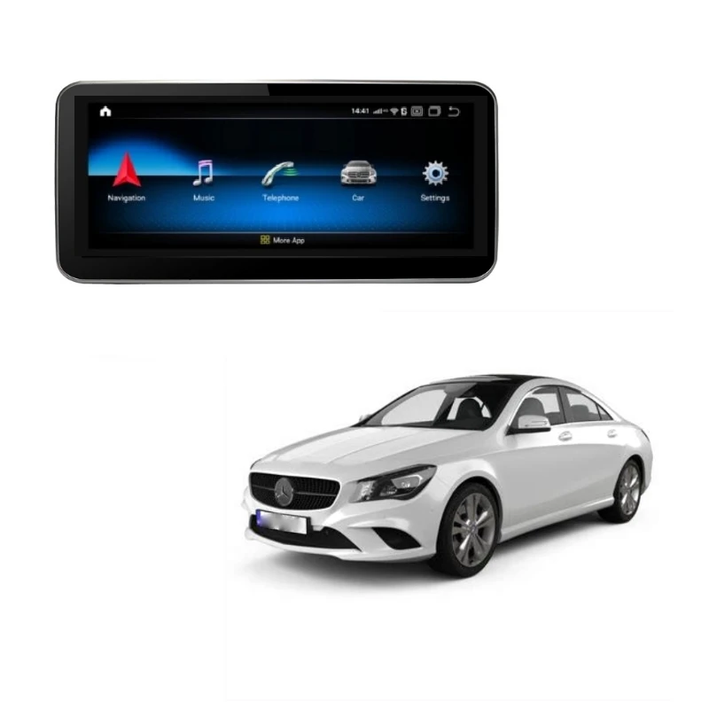 Автомобильный мультимедийный плеер gps Радио для Mercedes Benz CLA Class MB C117 2013 CarPlay навигация