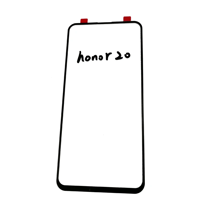 

H003 Black For Huawei Honor 20 Mobile phone lcd Touch Screen outer Front Glass Lens cover Panel Replacement Parts