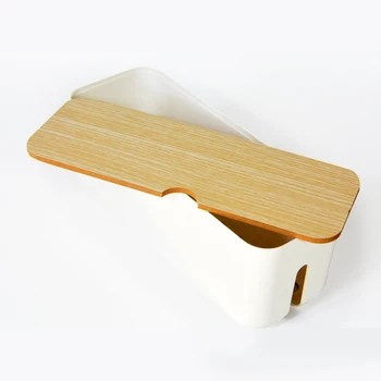 

Cable Storage Box Wire Cable Anti Dust Management Charger Socket Safety Tidy Organizer Power Strip Wire Case