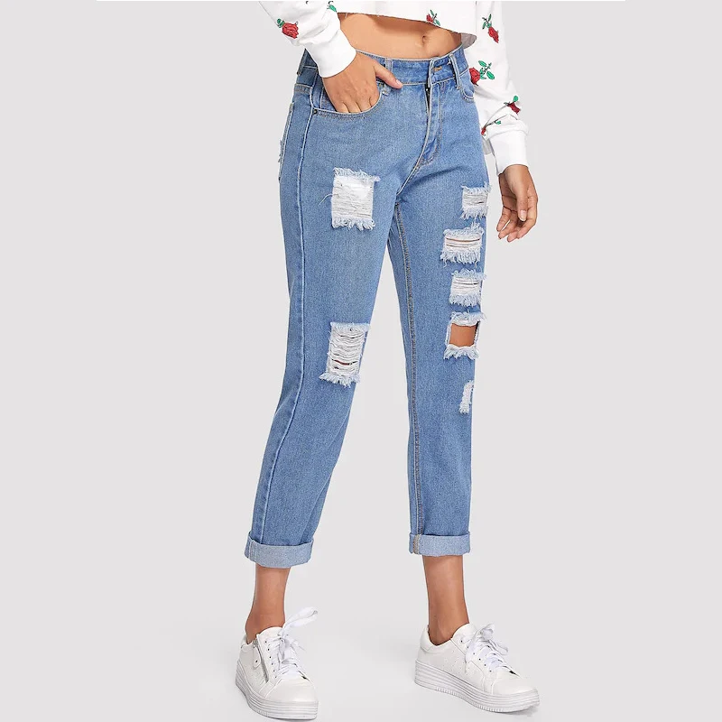 Купить Модные Качественные Джинсы