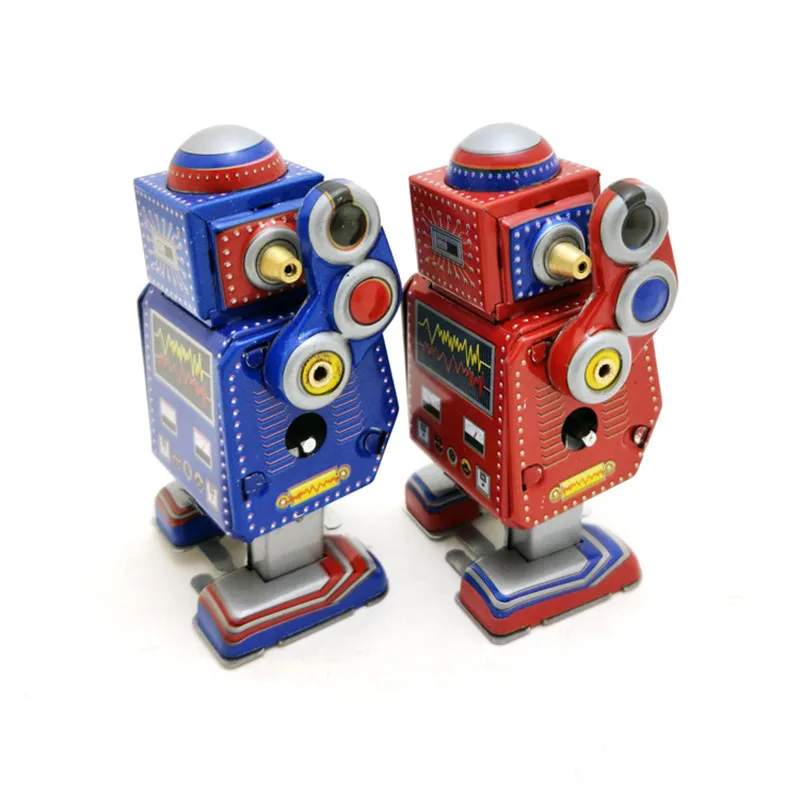 レトロ おもちゃロボット 赤/グレー ヨネザワマイティロボット 【公式