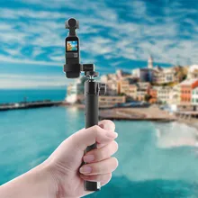 Палка для селфи штатив портативный Банк питания выдвижная ручка кронштейн+ Карманный модуль для DJI OSMO POCKET L826