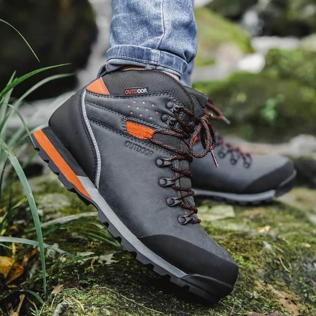 Zapatillas Trekking Hombre Impermeables - PERA LIMONERA