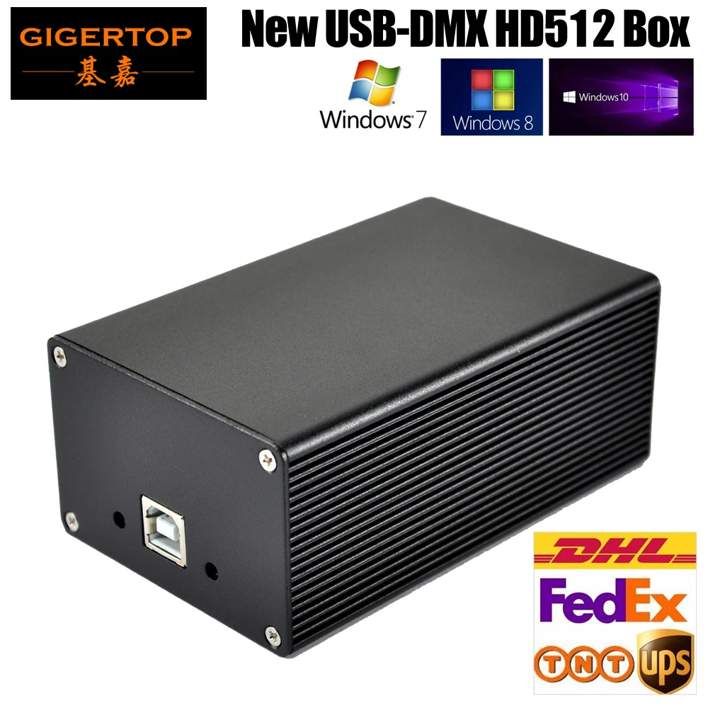 Бесплатная доставка HD512 USB DMX512 контроллер электронного ключа 512 каналов Поддержка
