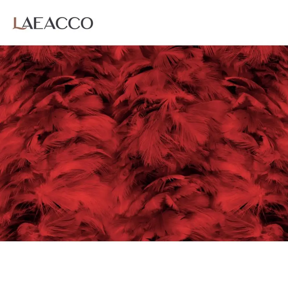 

Laeacco Red 3D Pattern Leather Of Bird Stacked Abstract Party Home Decor Photographic Background Photo Backdrop For Photo Studio