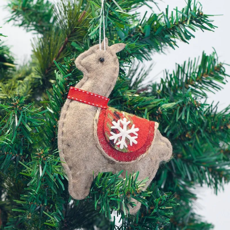 Рождественский фестиваль, милый тканевый кулон из альпаки, набор для украшения стола, Рождественский фестиваль, украшения для дома