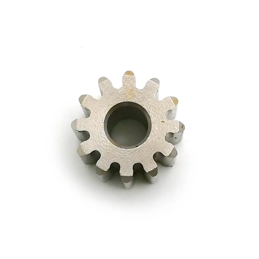 12 Teeth 1M OD=14mm Height=10mm Hole= 5mm Stainless Steel Gear 125A 12T 775/755 Motor Pinion Parts