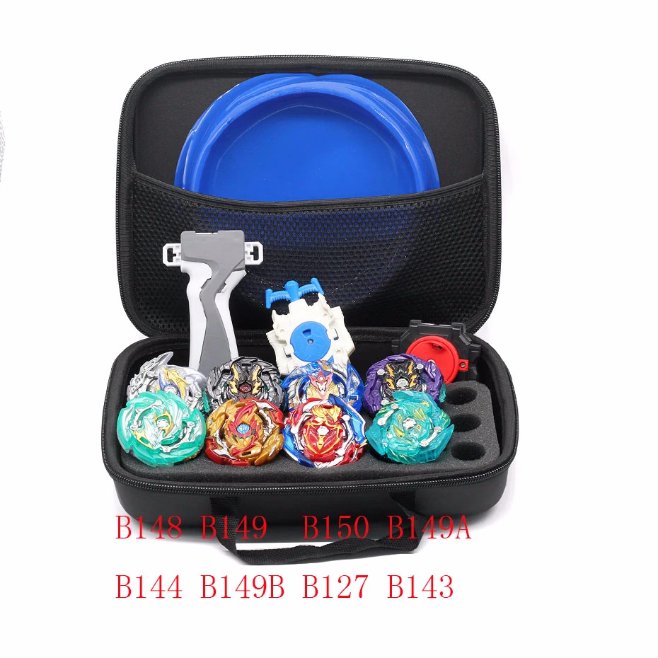 Лучшие продажи B150 лезвия из металла функция Bey Bay Burst набор коробка для хранения с ручкой передатчик пластиковая коробка детские игрушки - Цвет: 02
