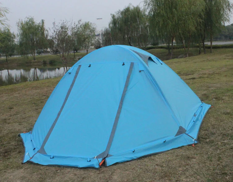 FLYTOP Outdoor Camping Tent For Rest Travel 2 Persons 3 Double Layer Windproof Waterproof Winter Professional Camp Tourist Tent (29)