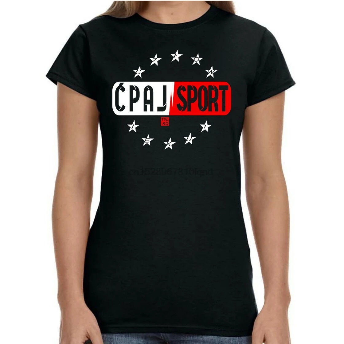 CZLOWIEKU CPAJ TYLKO SPORT damска Koszulka Polski Koszulki Styl Stoprocent | Мужская одежда