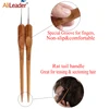 Alileader Hot 1Pcs Crochet Hook Dreadlocks Needle For Hair Extension 1/2/3 Weaving Hook Needle Wig Making Tools 0.5Mm/0.75Mm ► Photo 3/6