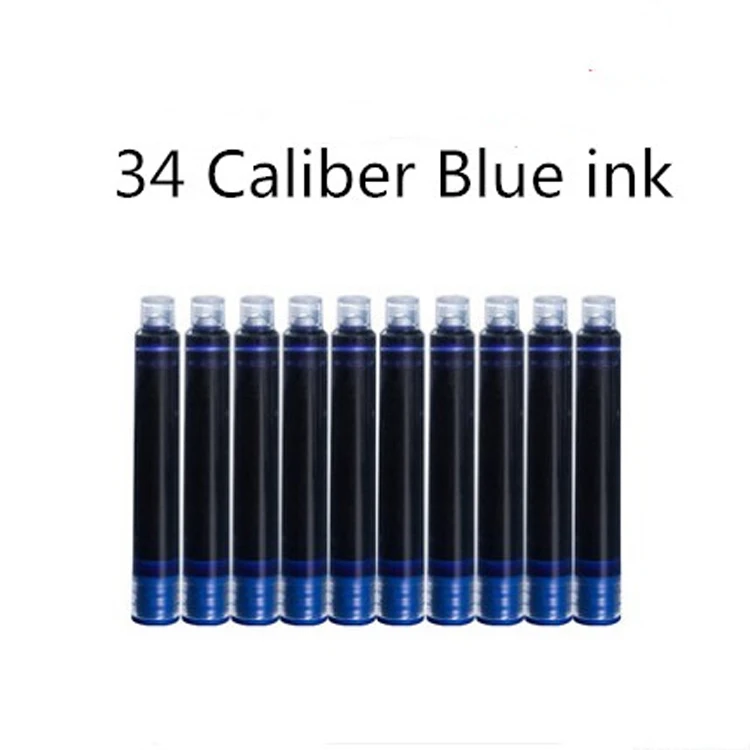 Jinhao 3.4MM/2.6MM replaceable fountain pen ink sac black blue ink ink bladder straight liquid refill universal