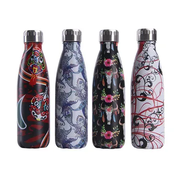 

Design Water Bottle BPA Free Creative Thermos Flask Stainless Steel Insulated Cold Heat Cup Drink Bottle For Water Travel Mug