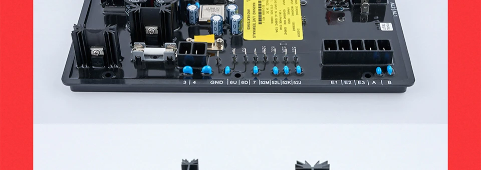 DVR 2000E AVR Генератор автоматический регулятор напряжения DVR2000E 100kva 60kw трехфазный генератор запчасти