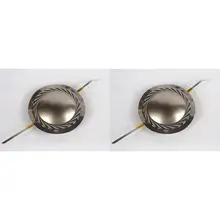 2 шт. Голосовая катушка ID: 39 мм Высокое качество титановый сплав диафрагма 8 Ом твитеры динамик звуковая катушка