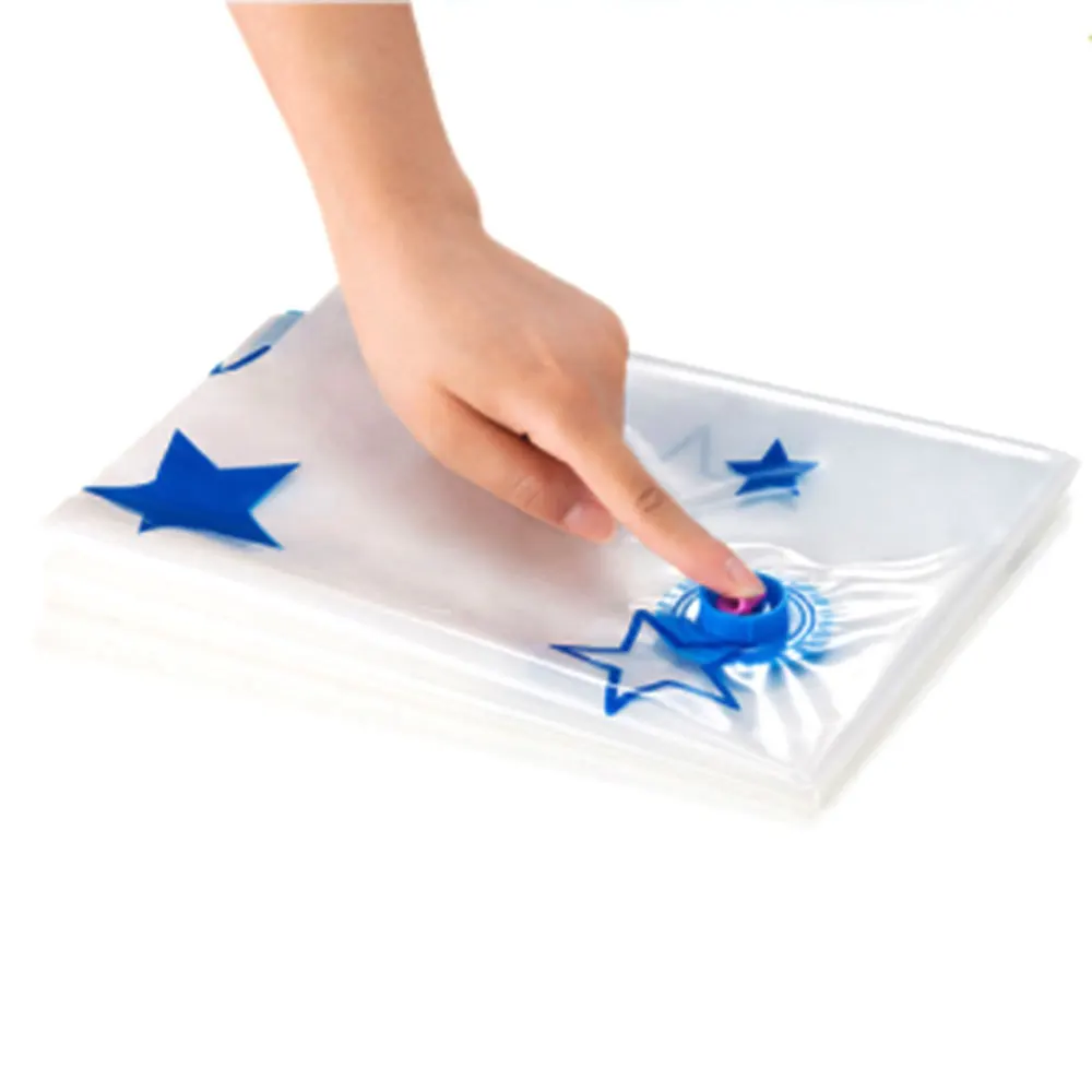 $1.19 Original 12PCS Vacuum Organiser Large Space Saving Storage Vacuum Bags Clothes Bedding Organiser Under Bed Practical Party Tools