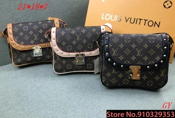 

Luxury Louis Vuitton LV- Leather Handbags Women Bags Designer Brand Women's Shoulder Bags Large Capacity Ladies Hand Bags L225