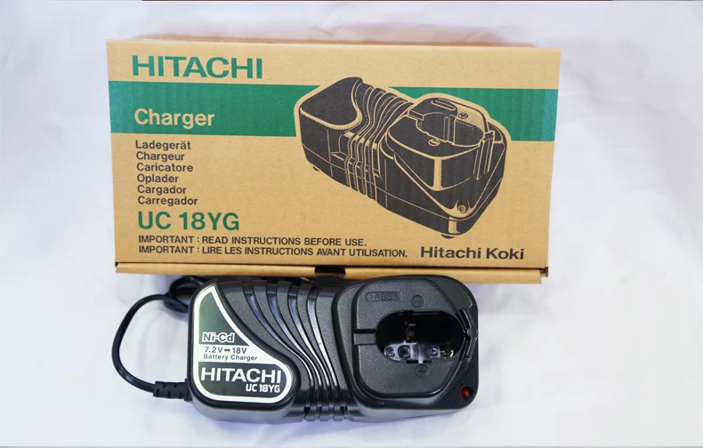 220-240V Зарядное устройство UC18YG для экскаватора HITACHI DN10DSA DS7DF FDS9DVB DS9DVF3 WH9DM2 WH9DMR DS10DV2 DS9DM DN12DY DS12DVB2 DS12DVF3 Зарядное устройство