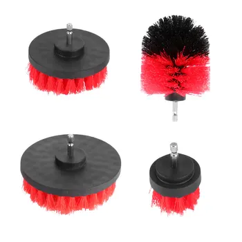

1 Set of Electric Drill Brush Durable Prime Scrubbing Brush Power Scrubber Scouring Pad Cleaning Brush for Carpet Car Glass A35