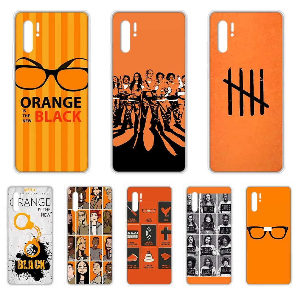 Прозрачный чехол orange is the new black TV series для HUAWEI Nine 5t p 8 9 10 p20 P30 p40 P pro Smart 2017 2019 Z