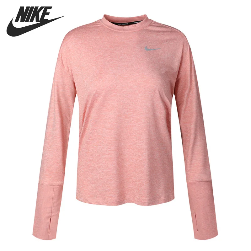 Новое поступление оригинальных женских футболок NIKE AS W NK ELMNT спортивная одежда с