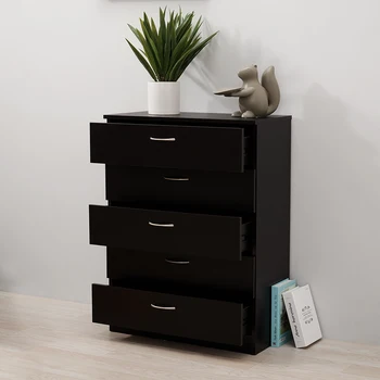 

4 Drawers Bedside Cabinet Bathroom Organier Chest of Drawers Bedroom Furniture Hallway Storage Shoes Cabinet