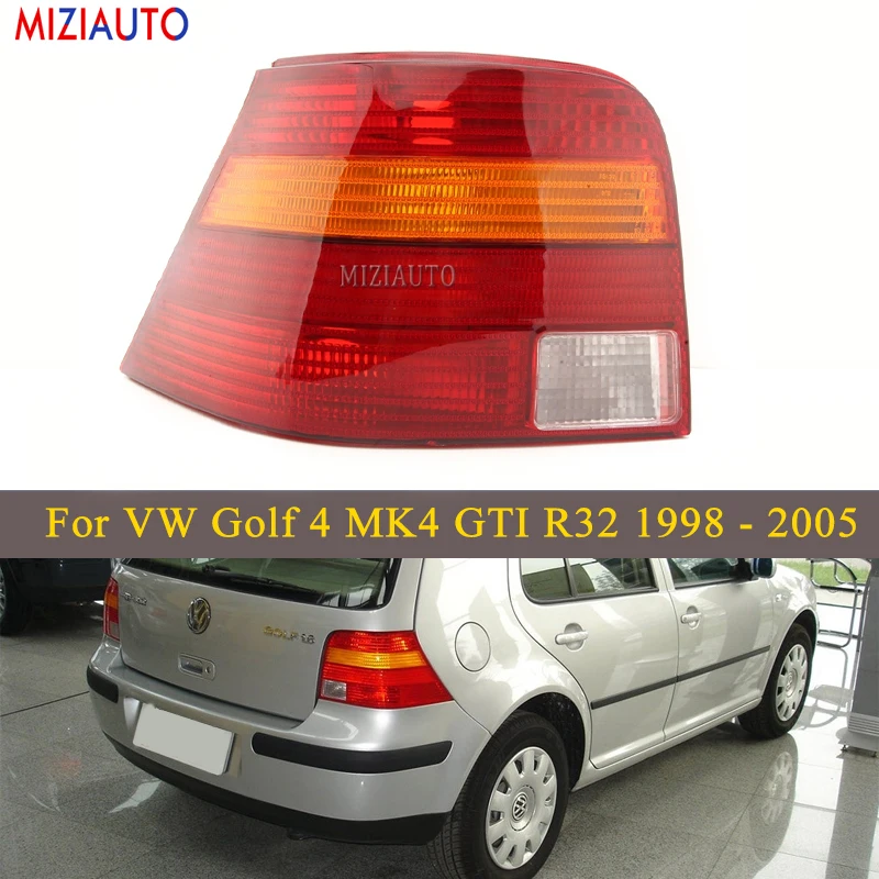 

Rear Tail light For VW Golf 4 MK4 GTI R32 1998 1999 2000 2001 2002 2003 2004 2005 NO Bulb Tail Stop Brake lamp Fog Bumper lights